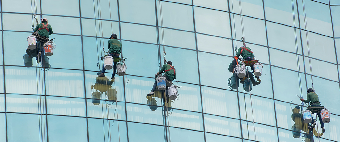 High Rise Glass Cleaning